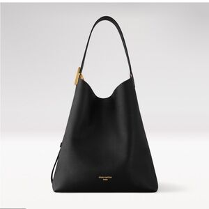 Louis Vuitton Low Key Hobo black leather
